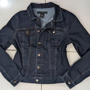 Calvin Klein Women's Denim Jacket - Dark Blue